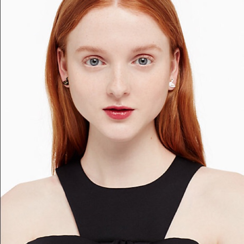 Kate spade black and white swarm earrings - Picture 6 of 6